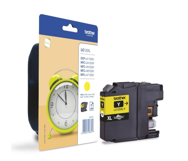 BROTHER Tusz Brother LC125XLY yellow MFC-J4510DW - 152841 - zdjęcie